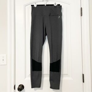 HEAD Grey Athletic Leggings Size Medium